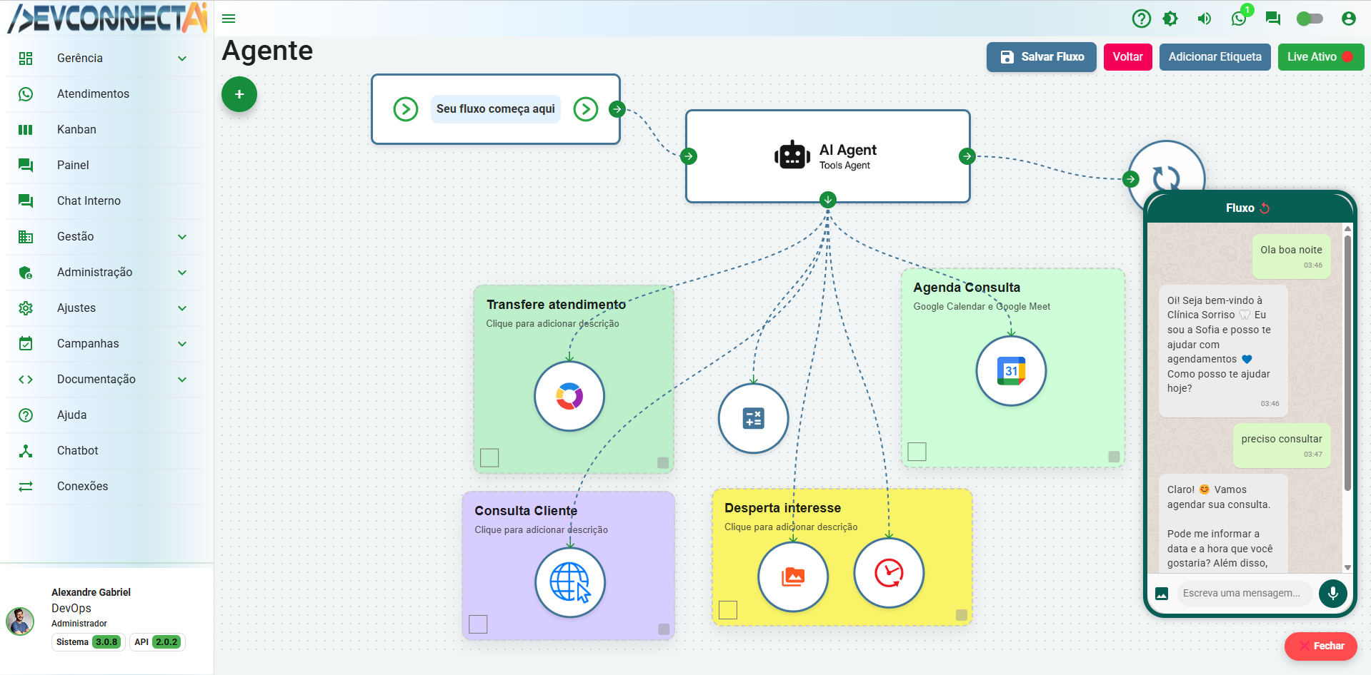 Preview do CRM